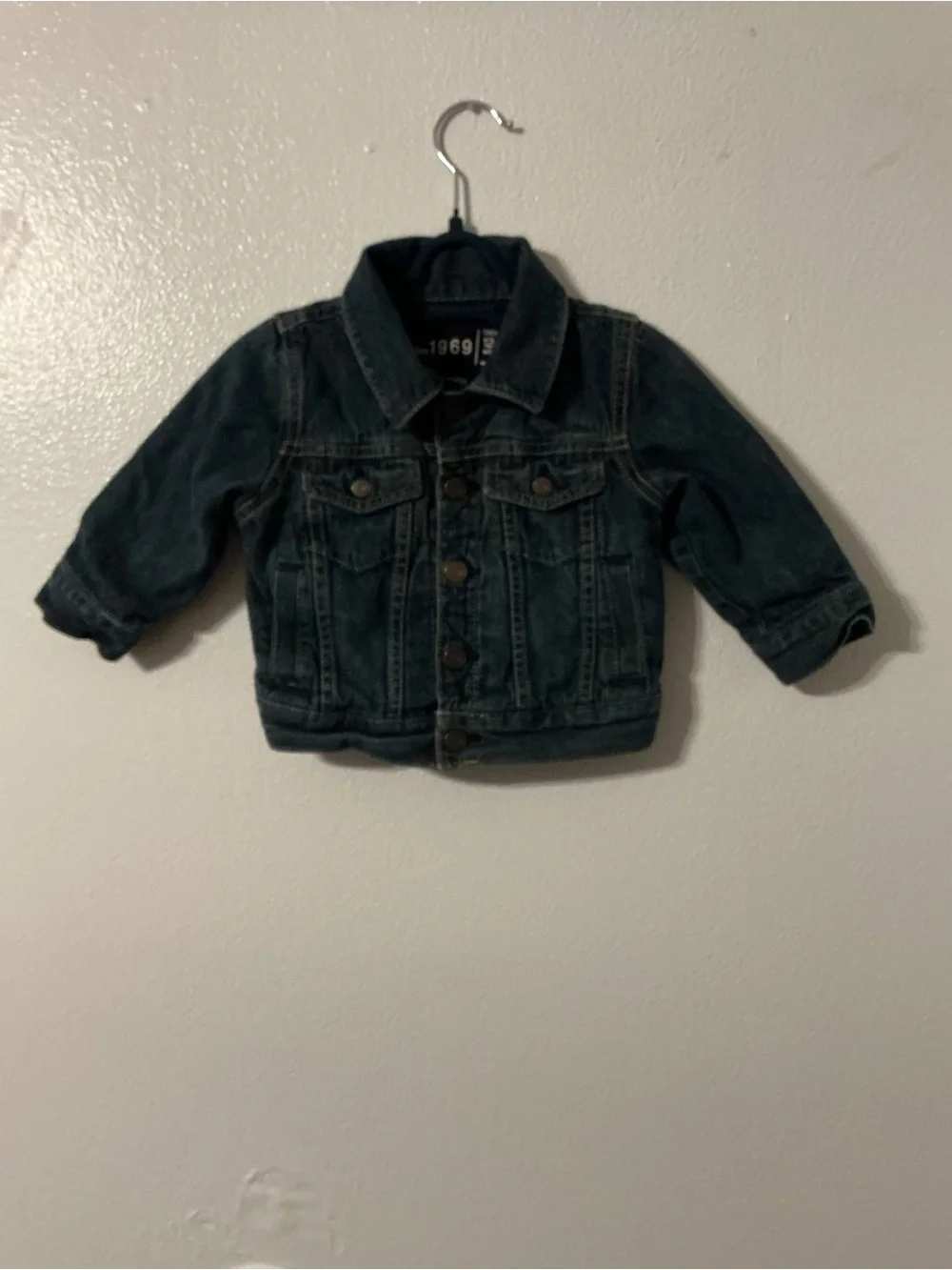 GAP Navy Blue Kids Denim Jacket